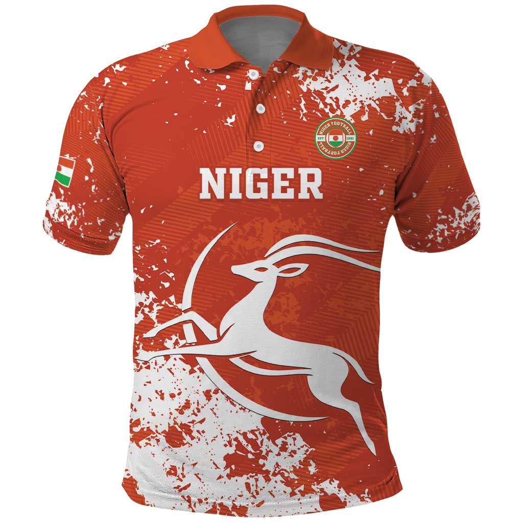 Custom Afro Niger Football Polo Shirt We Are Champions