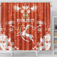 Custom Afro Niger Football Shower Curtain We Are Champions