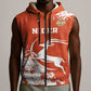Custom Afro Niger Football Sleeveless Zip Hoodie We Are Champions - African Pride