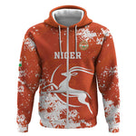 Custom Afro Niger Football Zip Hoodie We Are Champions