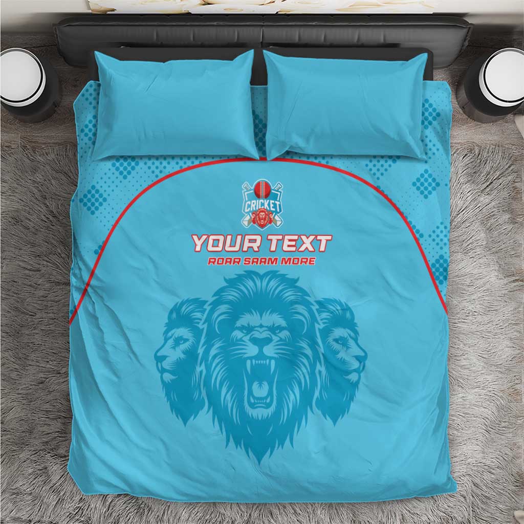 Custom Afro South Africa Cricket Bedding Set Roar Saam More - This Is Pretoria