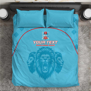 Custom Afro South Africa Cricket Bedding Set Roar Saam More - This Is Pretoria