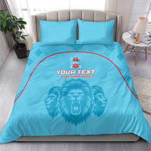 Custom Afro South Africa Cricket Bedding Set Roar Saam More - This Is Pretoria