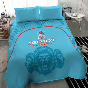 Custom Afro South Africa Cricket Bedding Set Roar Saam More - This Is Pretoria