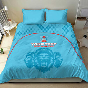 Custom Afro South Africa Cricket Bedding Set Roar Saam More - This Is Pretoria