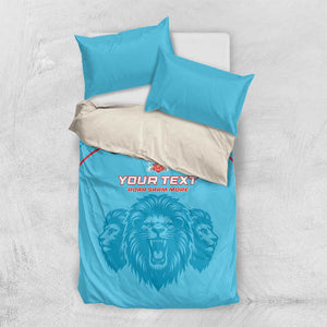 Custom Afro South Africa Cricket Bedding Set Roar Saam More - This Is Pretoria