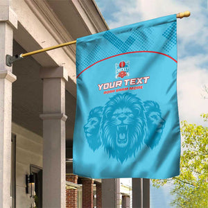 Custom Afro South Africa Cricket Garden Flag Roar Saam More - This Is Pretoria