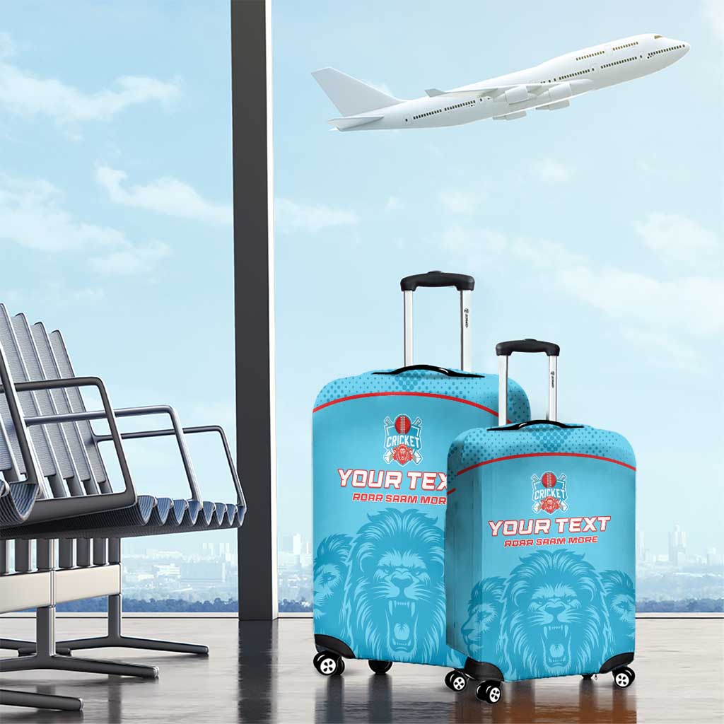 Custom Afro South Africa Cricket Luggage Cover Roar Saam More - This Is Pretoria