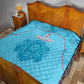 Custom Afro South Africa Cricket Quilt Roar Saam More - This Is Pretoria
