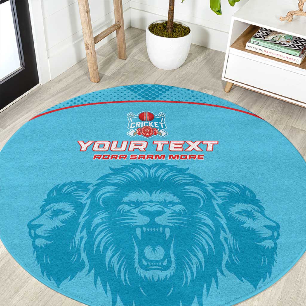 Custom Afro South Africa Cricket Round Carpet Roar Saam More - This Is Pretoria