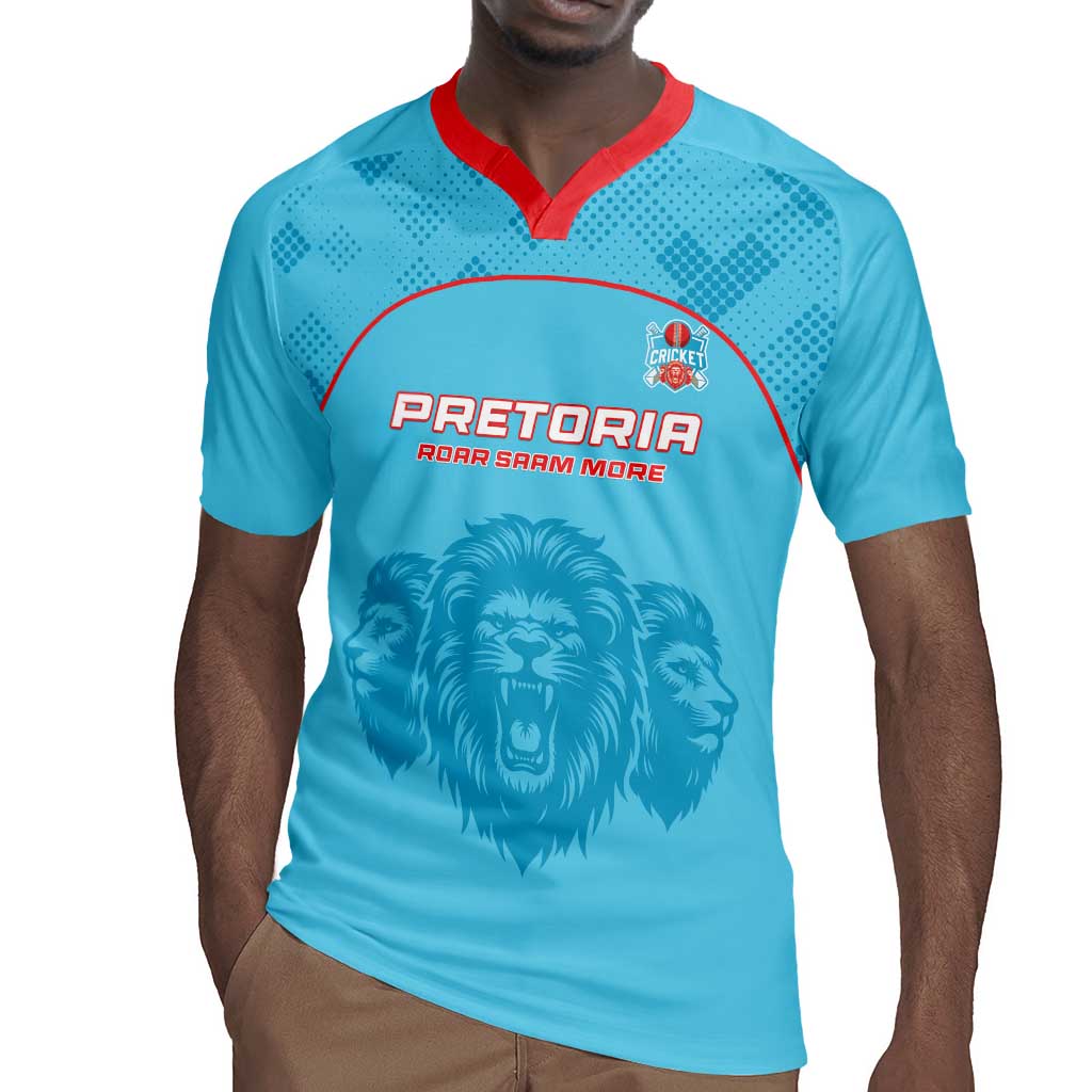 Custom Afro South Africa Cricket Rugby Jersey Roar Saam More - This Is Pretoria