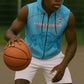 Custom Afro South Africa Cricket Sleeveless Zip Hoodie Roar Saam More - This Is Pretoria - African Pride