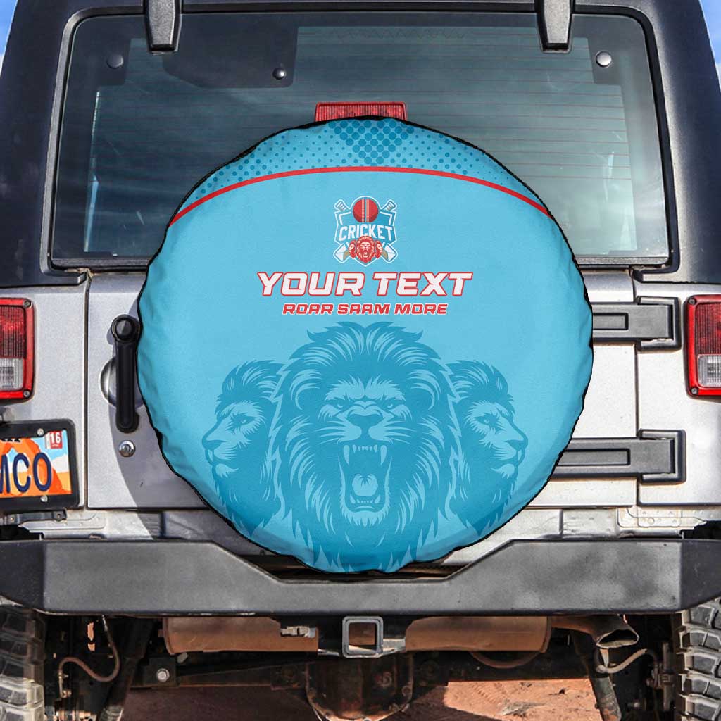 Custom Afro South Africa Cricket Spare Tire Cover Roar Saam More - This Is Pretoria