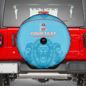 Custom Afro South Africa Cricket Spare Tire Cover Roar Saam More - This Is Pretoria