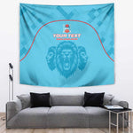 Custom Afro South Africa Cricket Tapestry Roar Saam More - This Is Pretoria