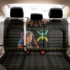 Assegwas Ameggaz Yennayer Back Car Seat Cover Women Amazigh - Berber Pattern