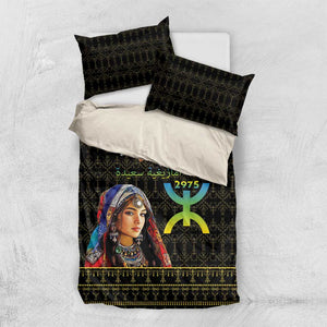 Assegwas Ameggaz Yennayer Bedding Set Women Amazigh - Berber Pattern