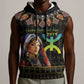 Assegwas Ameggaz Yennayer Sleeveless Hoodie Women Amazigh - Berber Pattern - African Pride