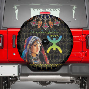 Assegwas Ameggaz Yennayer Spare Tire Cover Women Amazigh - Berber Pattern