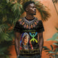 Assegwas Ameggaz Yennayer T shirt Women Amazigh - Berber Pattern