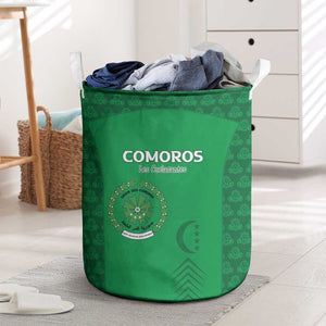 Comoros Football Laundry Basket Go Champions Green Les Coelacantes - African Pride
