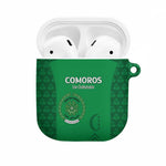 Comoros Football AirPods Case Go Champions Green Les Coelacantes - African Pride