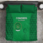 Comoros Football Bedding Set Go Champions Green Les Coelacantes - African Pride