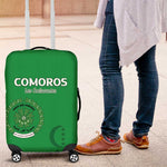 Comoros Football Luggage Cover Go Champions Green Les Coelacantes - African Pride