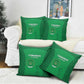 Comoros Football Pillow Cover Go Champions Green Les Coelacantes - African Pride
