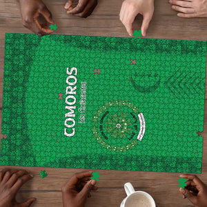 Comoros Football Puzzle Go Champions Green Les Coelacantes - African Pride