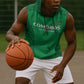 Custom Comoros Football Sleeveless Hoodie Go Champions Green Les Coelacantes - African Pride