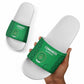 Comoros Football Slide Sandals Go Champions Green Les Coelacantes - African Pride