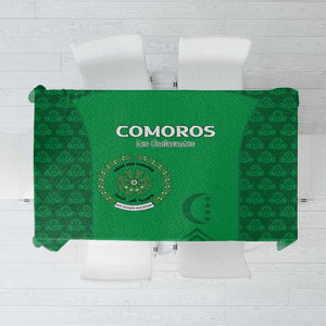 Comoros Football Tablecloth Go Champions Green Les Coelacantes - African Pride