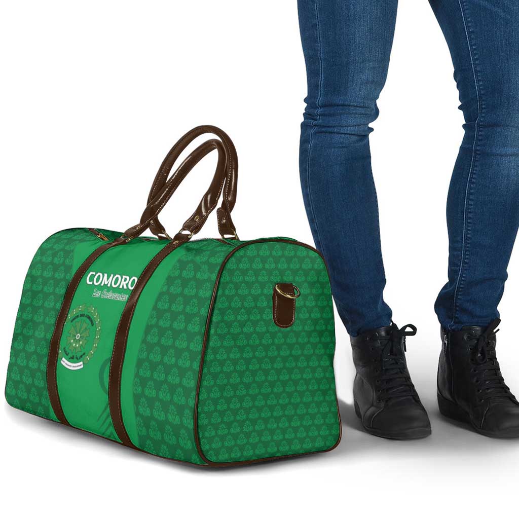 Comoros Football Travel Bag Go Champions Green Les Coelacantes - African Pride