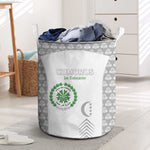 Comoros Football Laundry Basket Go Champions White Les Coelacantes - African Pride