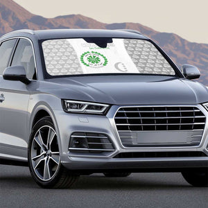 Comoros Football Auto Sun Shade Go Champions White Les Coelacantes - African Pride