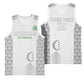 Custom Comoros Football Basketball Jersey Go Champions White Les Coelacantes - African Pride
