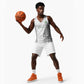 Custom Comoros Football Basketball Jersey Go Champions White Les Coelacantes - African Pride