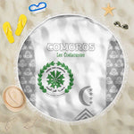 Comoros Football Beach Blanket Go Champions White Les Coelacantes - African Pride