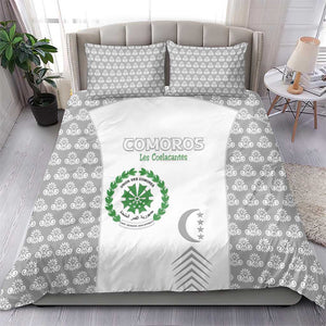 Comoros Football Bedding Set Go Champions White Les Coelacantes - African Pride