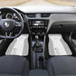 Custom Comoros Football Car Mats Go Champions White Les Coelacantes - African Pride