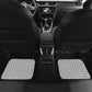Custom Comoros Football Car Mats Go Champions White Les Coelacantes - African Pride