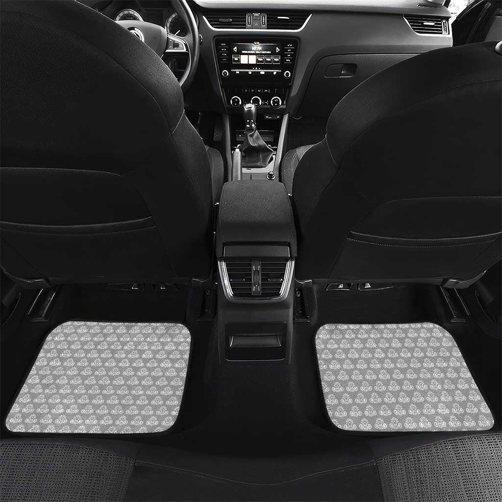 Custom Comoros Football Car Mats Go Champions White Les Coelacantes - African Pride