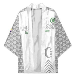 Custom Comoros Football Kimono Go Champions White Les Coelacantes - African Pride