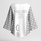 Custom Comoros Football Kimono Sleeve Blouse Go Champions White Les Coelacantes - African Pride