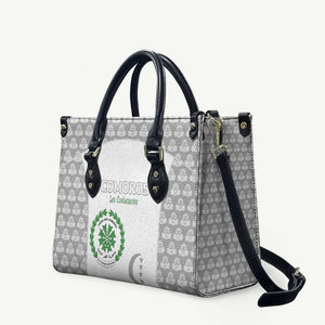 Comoros Football Leather Bag Go Champions White Les Coelacantes - African Pride