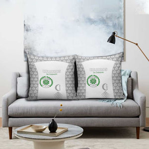Comoros Football Pillow Cover Go Champions White Les Coelacantes - African Pride
