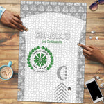 Comoros Football Puzzle Go Champions White Les Coelacantes - African Pride