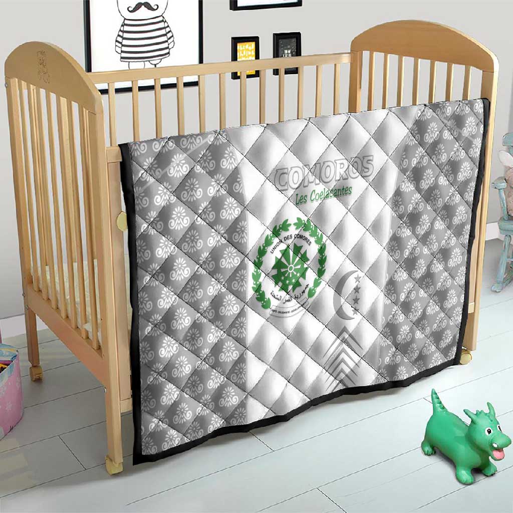 Comoros Football Quilt Go Champions White Les Coelacantes - African Pride