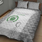 Comoros Football Quilt Bed Set Go Champions White Les Coelacantes - African Pride